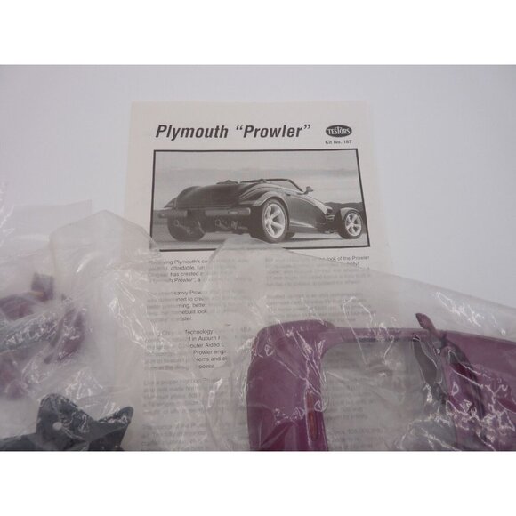 Testors Silver Series Plymouth Prowler Metal Body Model Kit 1:24 440073 w/box - Picture 6 of 13